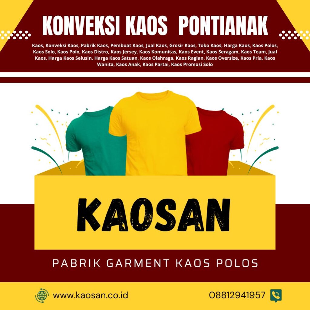 Konveksi Kaos Pontianak